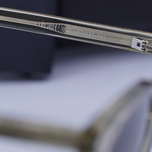 Final Price! Saint Laurent SL401 008 Transparent/Brown Sunglasses main image 4
